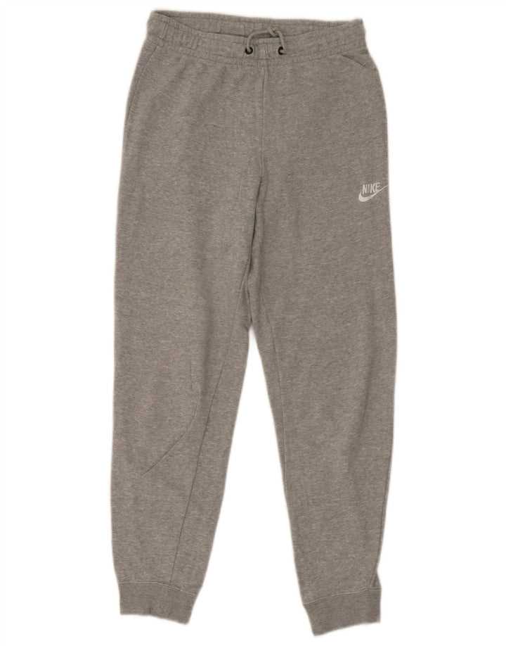 Pantaloni da tuta da uomo Nike Joggers piccoli in cotone chiazzato grigio