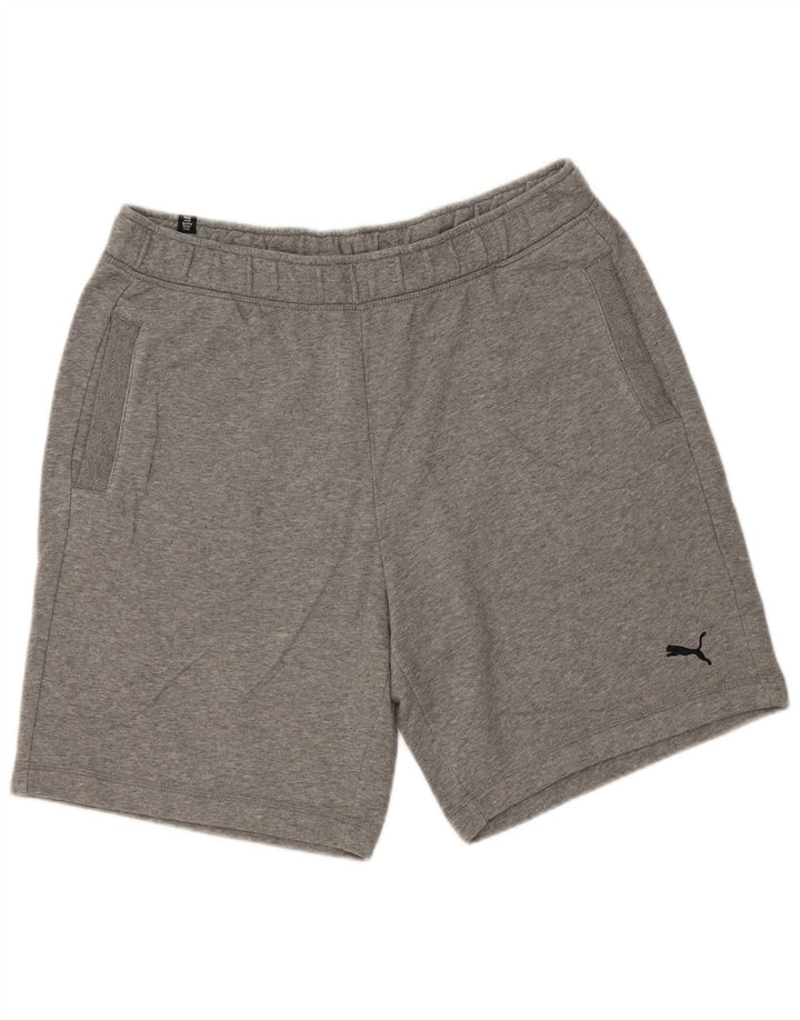 Pantaloncini sportivi da uomo Puma XL grigio screziato