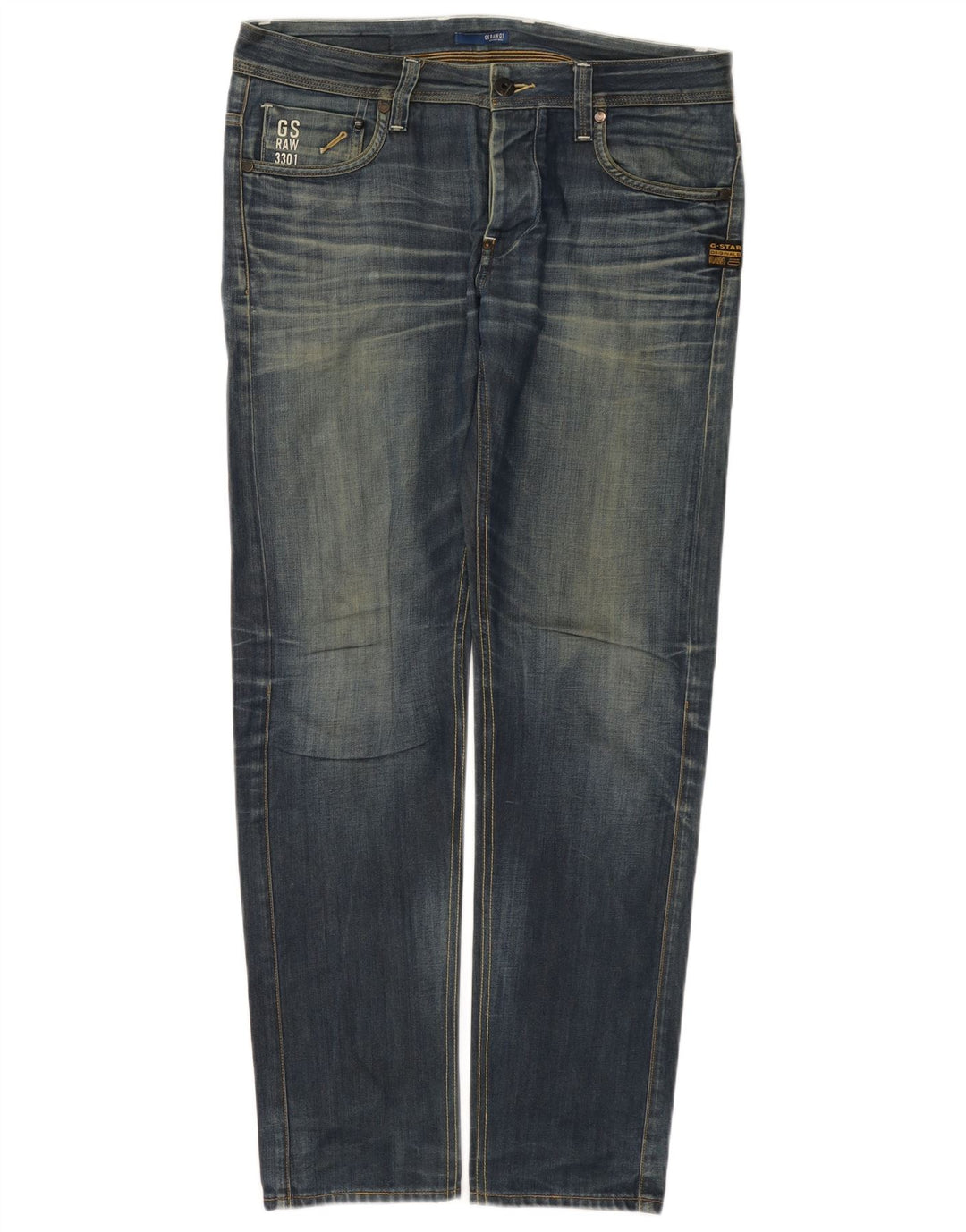 Jeans slim da uomo G-Star W32 L32 cotone blu