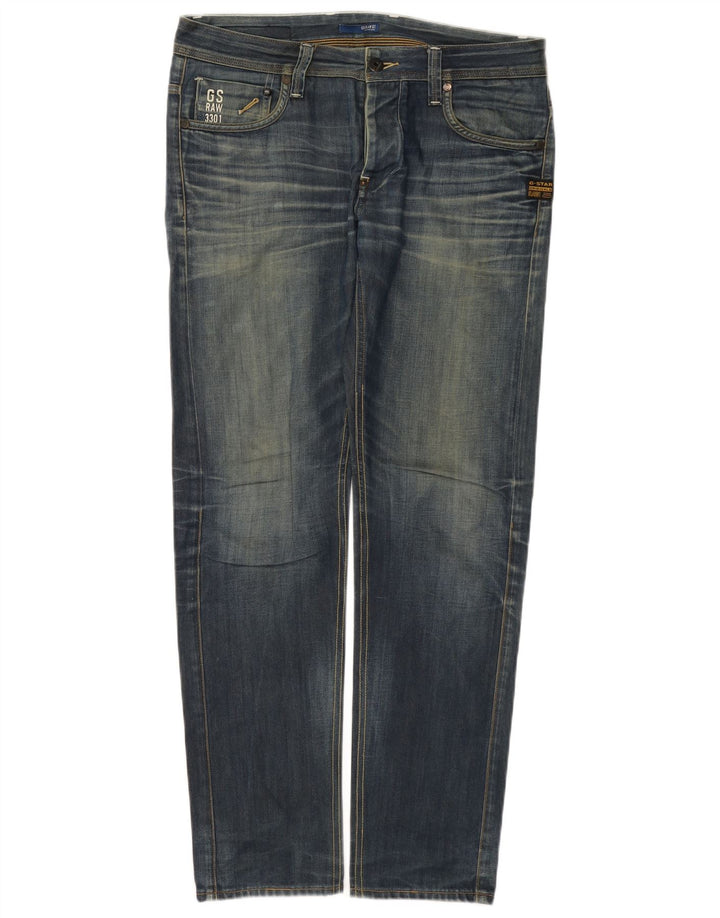Jeans slim da uomo G-Star W32 L32 cotone blu