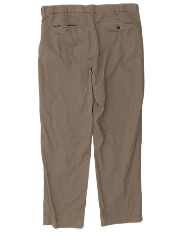 Pantaloni chino vestibilità regolare da uomo Marks & Spencer W36 L30 Grigi