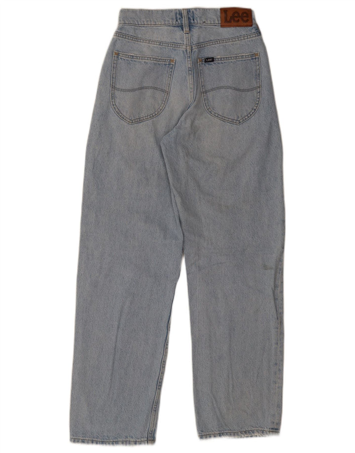 Jeans dritti da donna Lee US 8 medi W25 L30 cotone blu