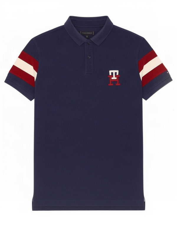 Polo da uomo con vestibilità regolare Tommy Hilfiger, colore blu navy medio