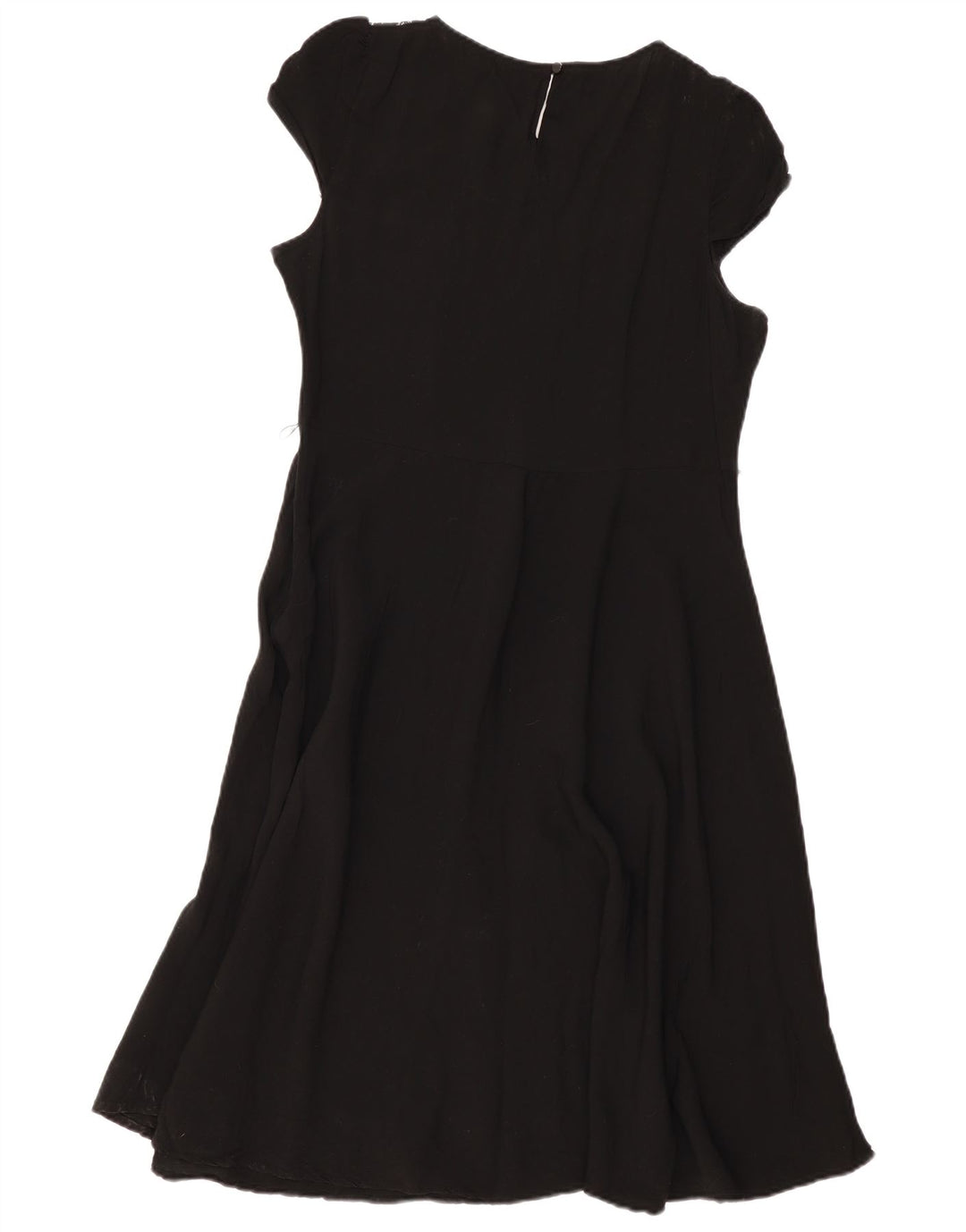 MONSOON Abito a trapezio da donna UK 18 XL Cotone nero