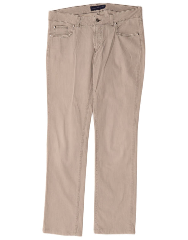 Jeans Slim Donna Trussardi W30 L30 Cotone Grigio