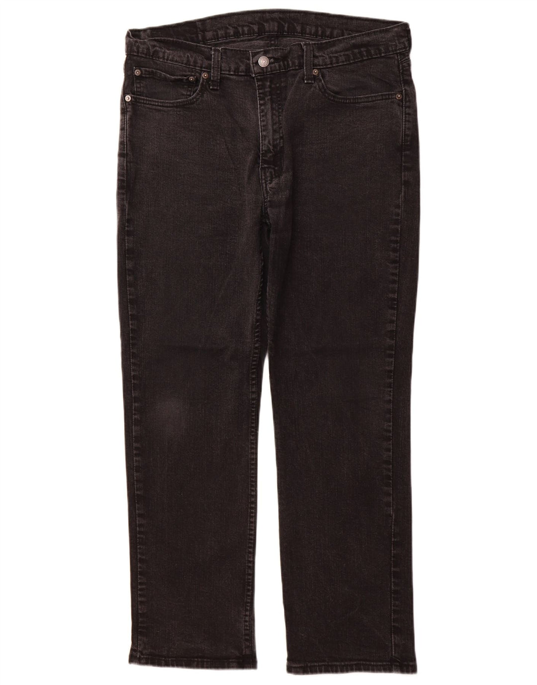 LEVI'S Mens 514 Straight Jeans W36 L30 Black