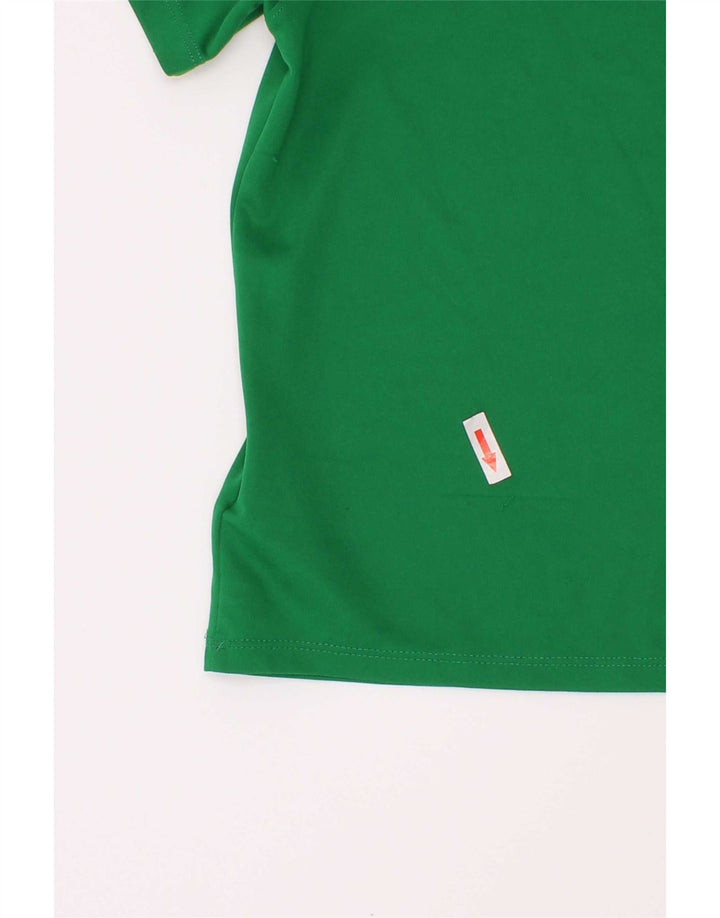 T-shirt da ragazzo Nike Top 5-6 anni in poliestere verde