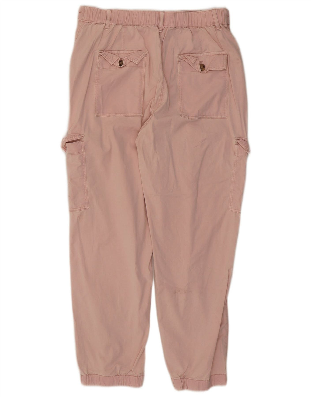 Pantaloni cargo corti Marks & Spencer da donna UK 12 medi W30 L26 Rosa