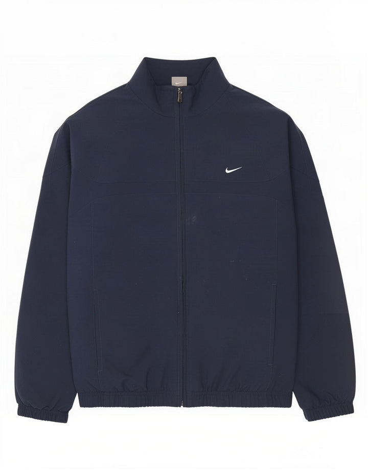 Giacca da tuta da uomo Nike UK 38/40 medio poliestere blu navy