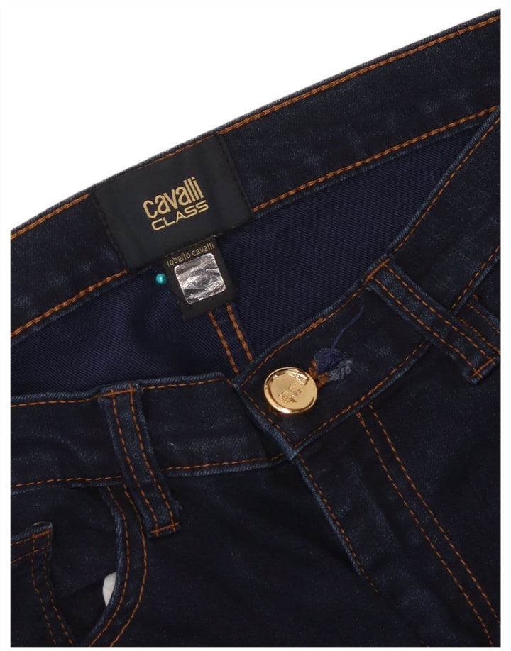Jeans Capri da donna Just Cavalli W34 L22 Blu navy