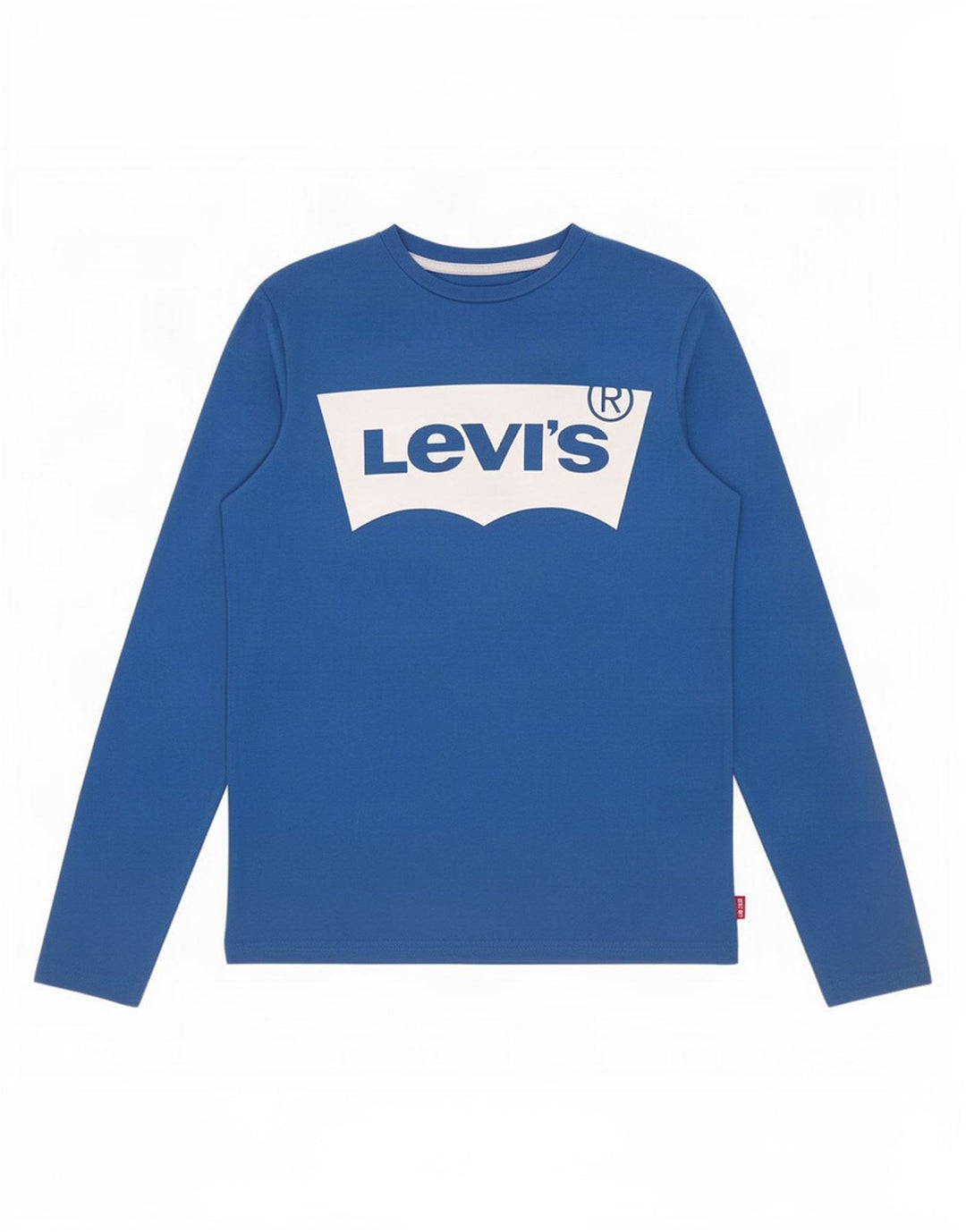 Levi's Boys Graphic Top manica lunga 13-14 anni in cotone blu