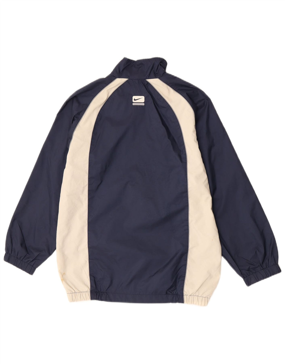 Giacca antipioggia grafica Nike da ragazzo 11-12 anni Large Blu Navy Colourblock