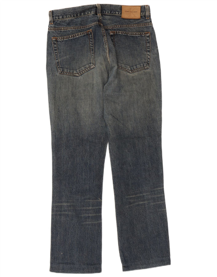CALVIN KLEIN Jeans dritti da uomo W31 L29 Cotone blu