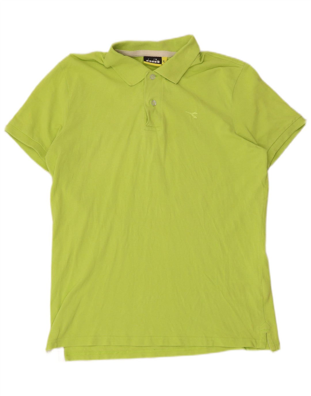 Polo DIADORA Uomo Large Verde Cotone