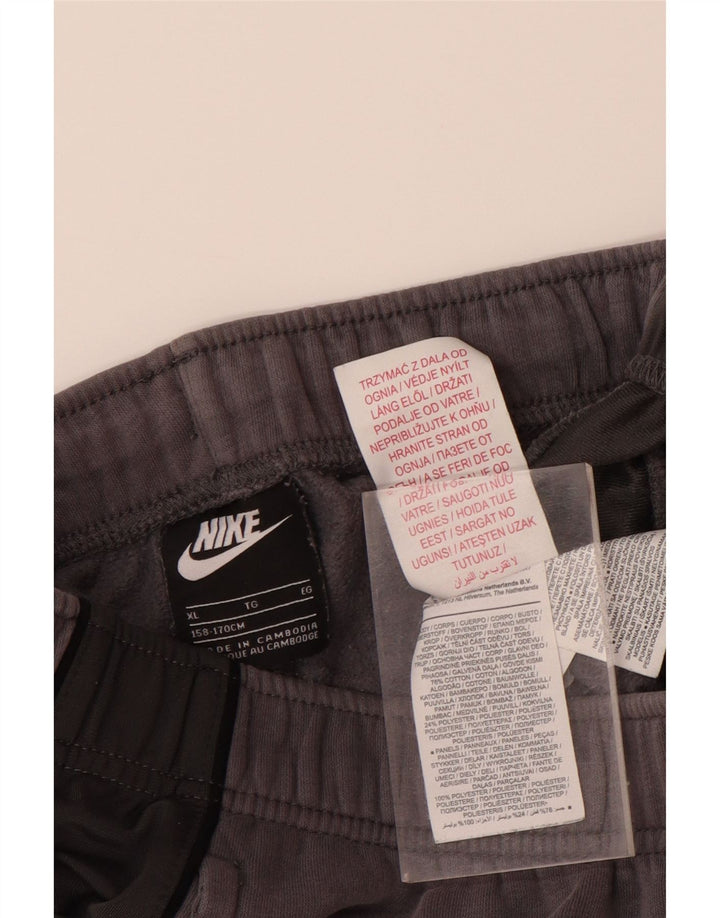 NIKE Pantaloni da tuta da ragazzo Joggers 13-14 anni XL Grigio Colourblock