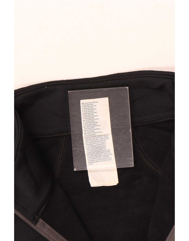 The North Face Maglia da uomo con vestibilità regolare, collo con zip, manica lunga, colore nero medio