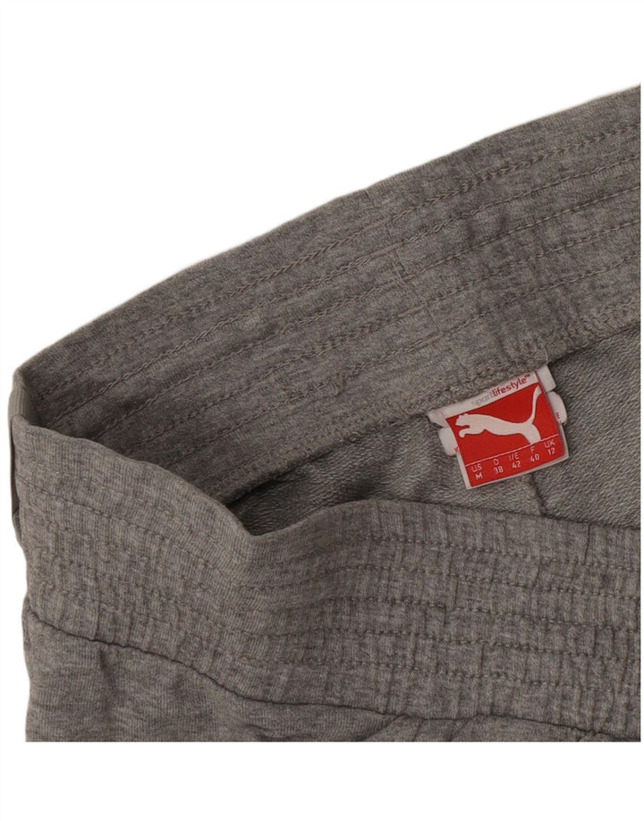 Pantaloni della tuta da donna Puma UK 12 Grigio medio