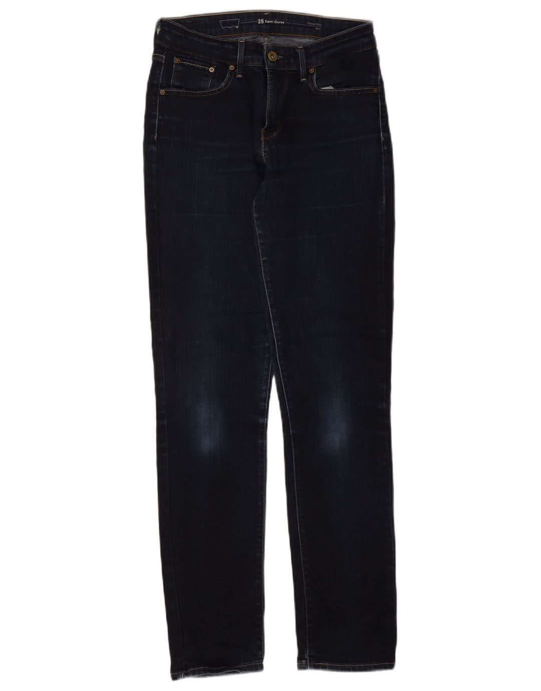 Jeans slim da donna Levi's W28 L32 cotone blu navy