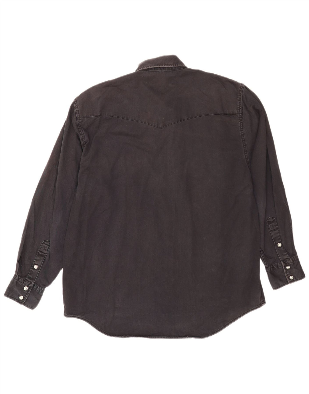 Camicia di jeans da uomo Lee in cotone nero medio