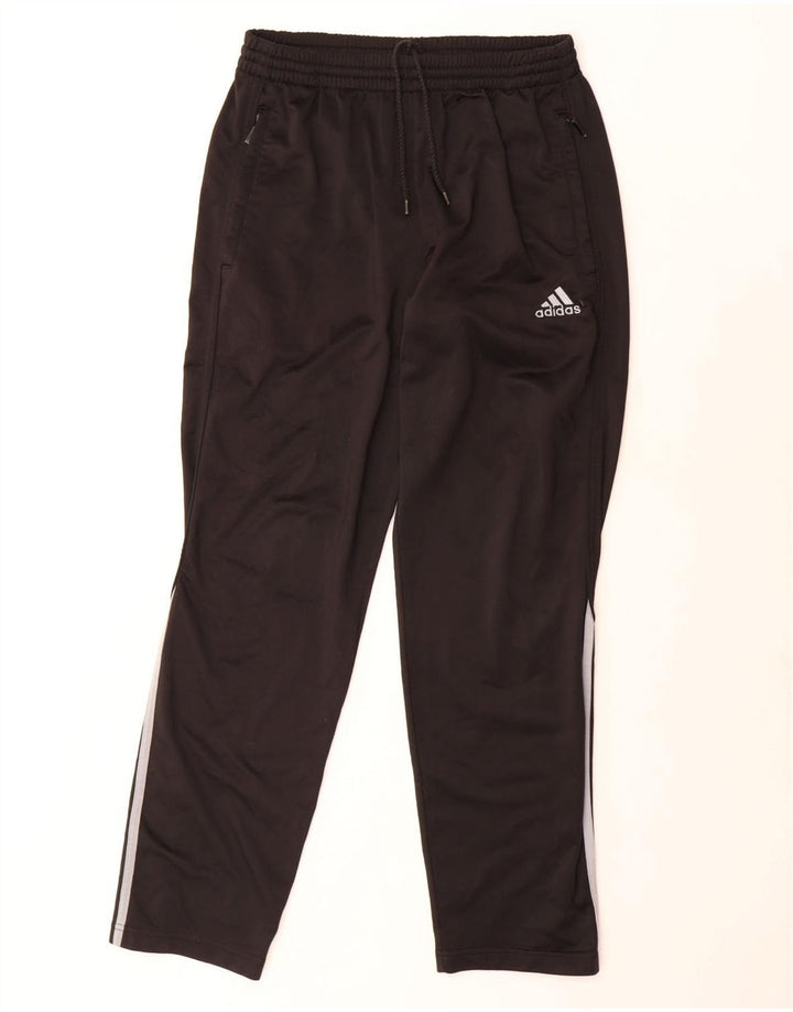 Pantaloni da tuta da uomo Adidas UK 36/38 Small Nero Colourblock Poliestere