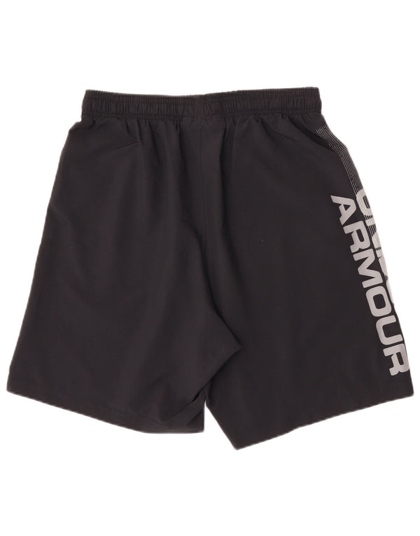 Pantaloncini sportivi Under Armour da uomo Heat Gear Graphic neri medi