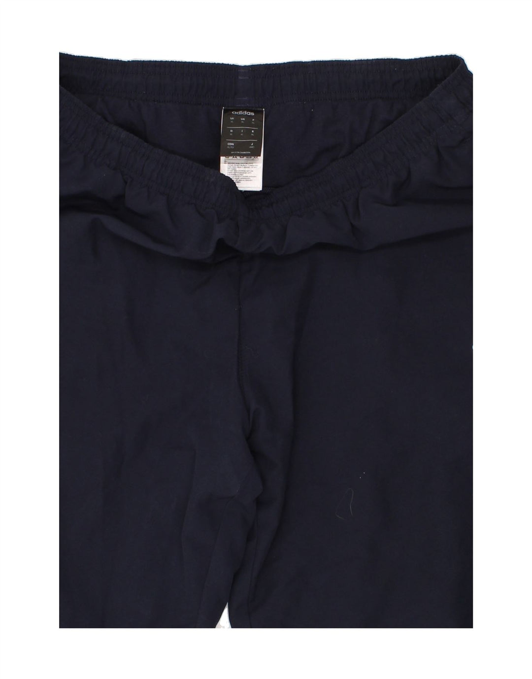 ADIDAS Mens Tracksuit Trousers XL Navy Blue Polyester Vintage Adidas and Second-Hand Adidas from Messina Hembry 