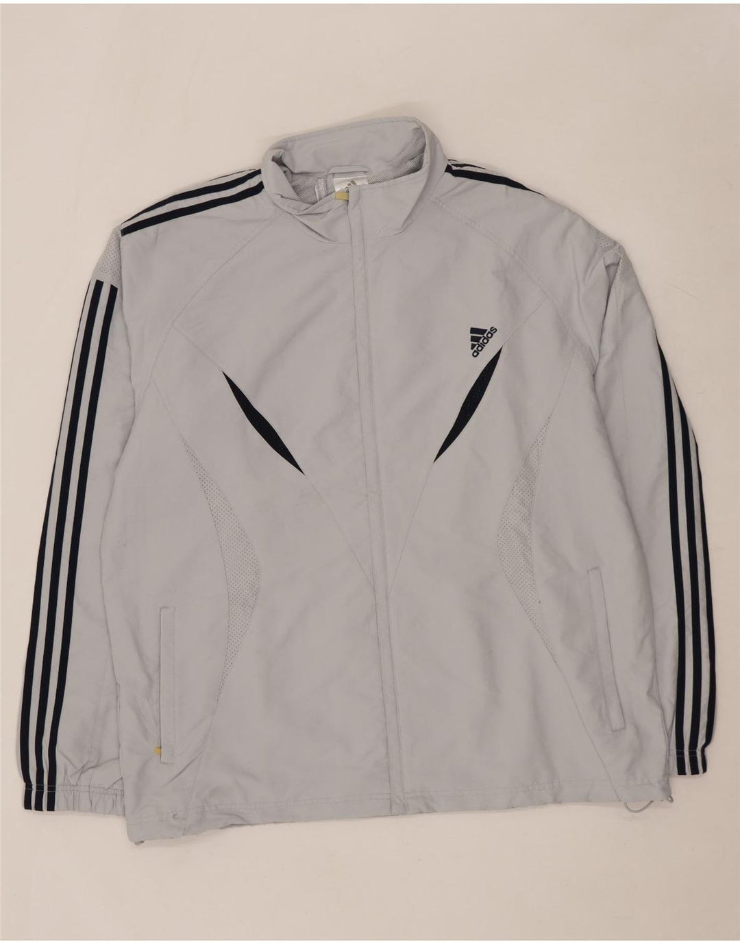 Giacca antipioggia ADIDAS da uomo Clima 365 UK 42 XL Poliestere color block grigio