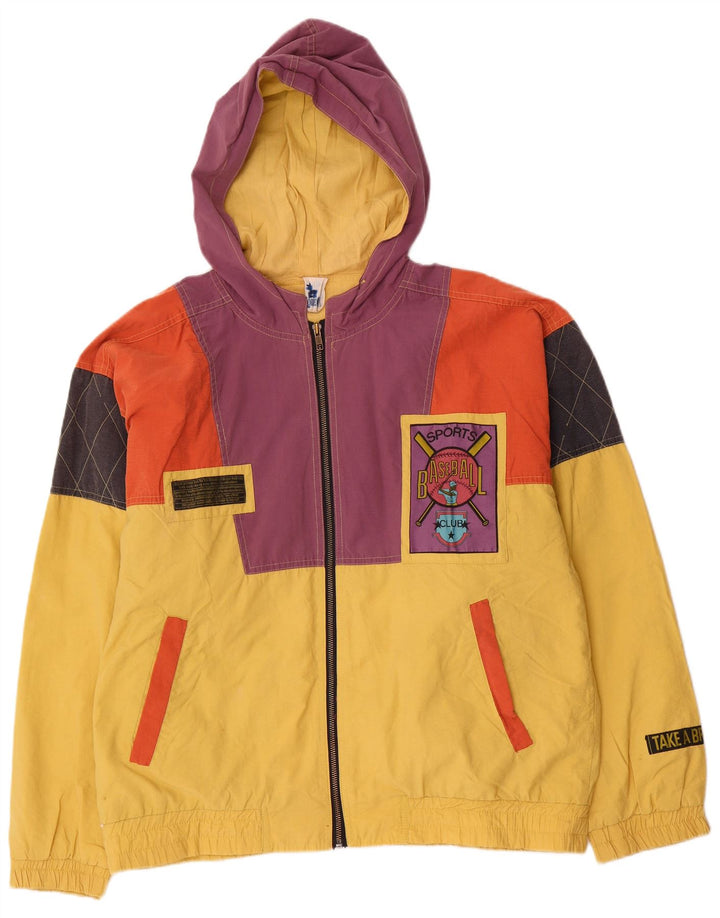 Rodeo Bomber grafico da uomo con vestibilità ampia UK 38 Colore giallo medio