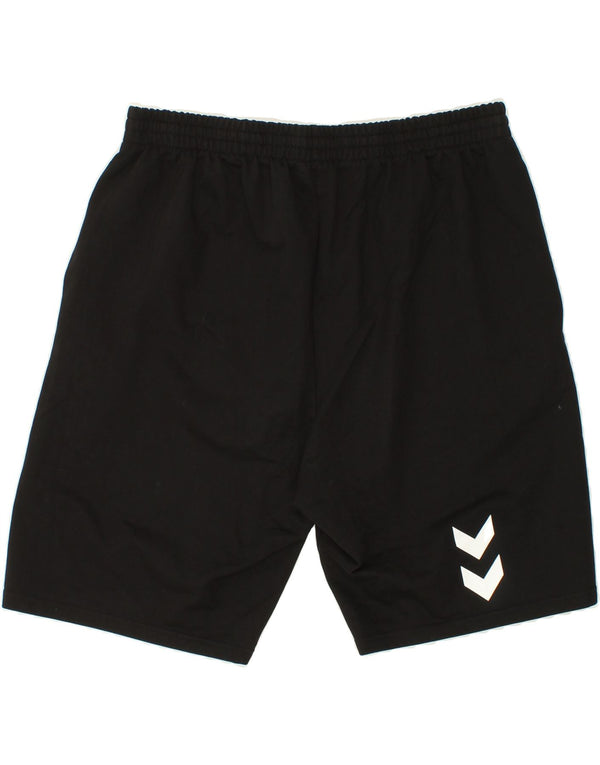 Pantaloncini sportivi da uomo HUMMEL 3XL cotone nero