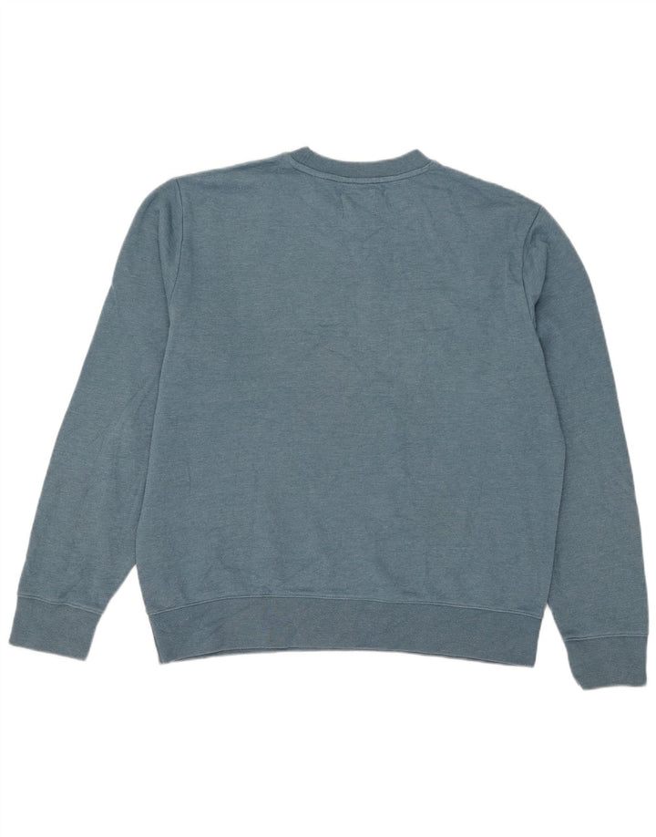 Felpa da uomo Dockers maglione XL in cotone blu