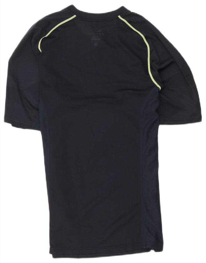 T-shirt Nike Dri Fit da uomo, piccola, in poliestere blu navy