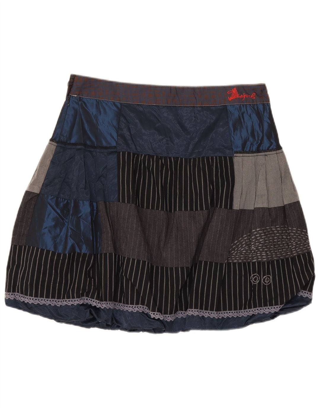 Gonna a palloncino da donna DESIGUAL EU 40 Medium W32 Patchwork multicolore