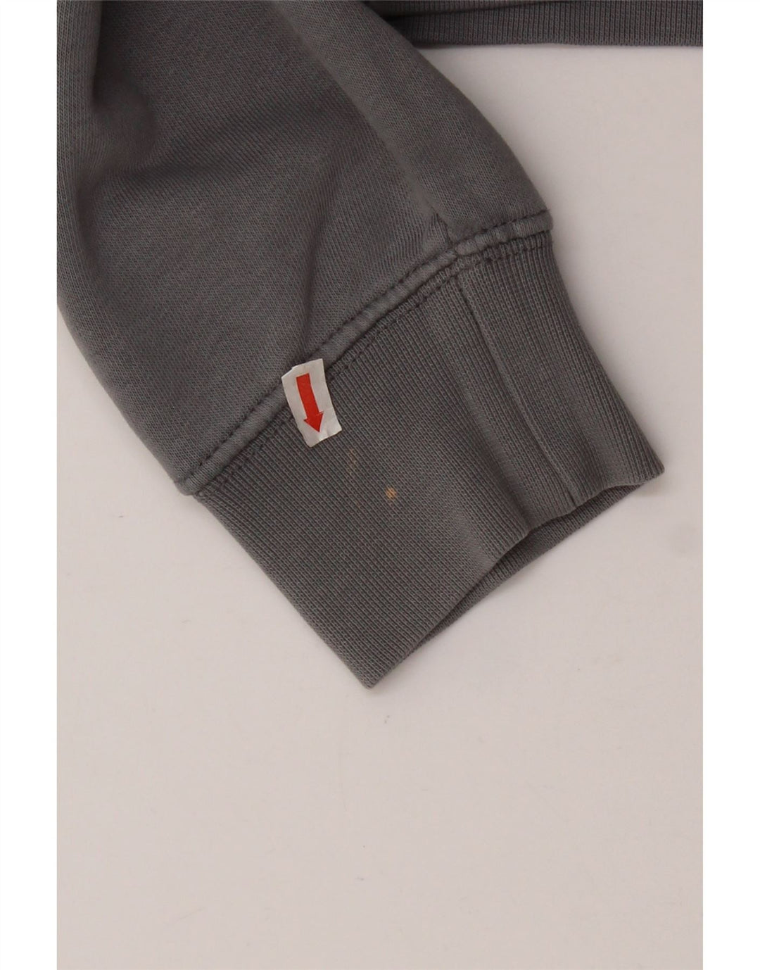 Felpa con cappuccio grafica Nike da uomo XS in cotone grigio