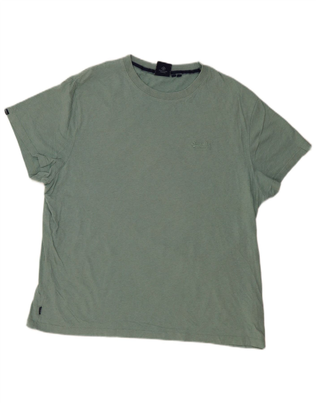 T-shirt da uomo Superdry Top 2XL in cotone verde