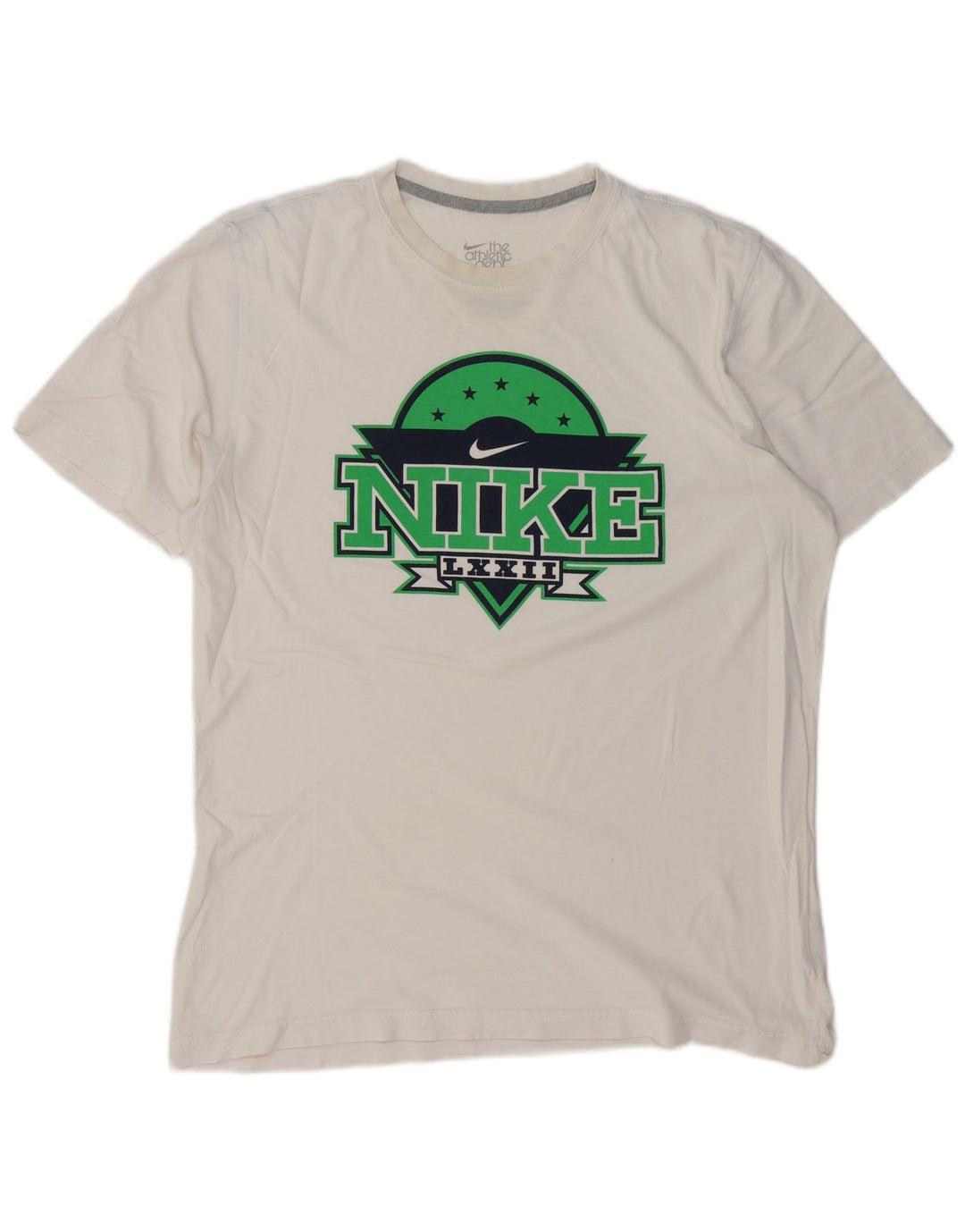 NIKE T-shirt grafica da uomo Coupe Standard con vestibilità standard, grande bianca