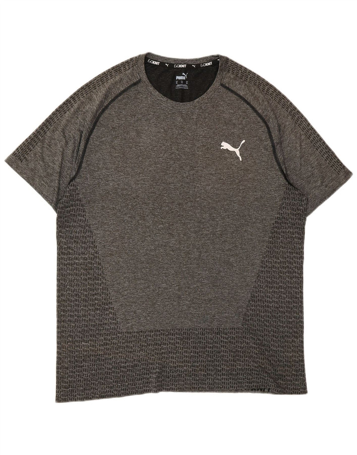T-shirt PUMA da uomo XL XL grigia screziata