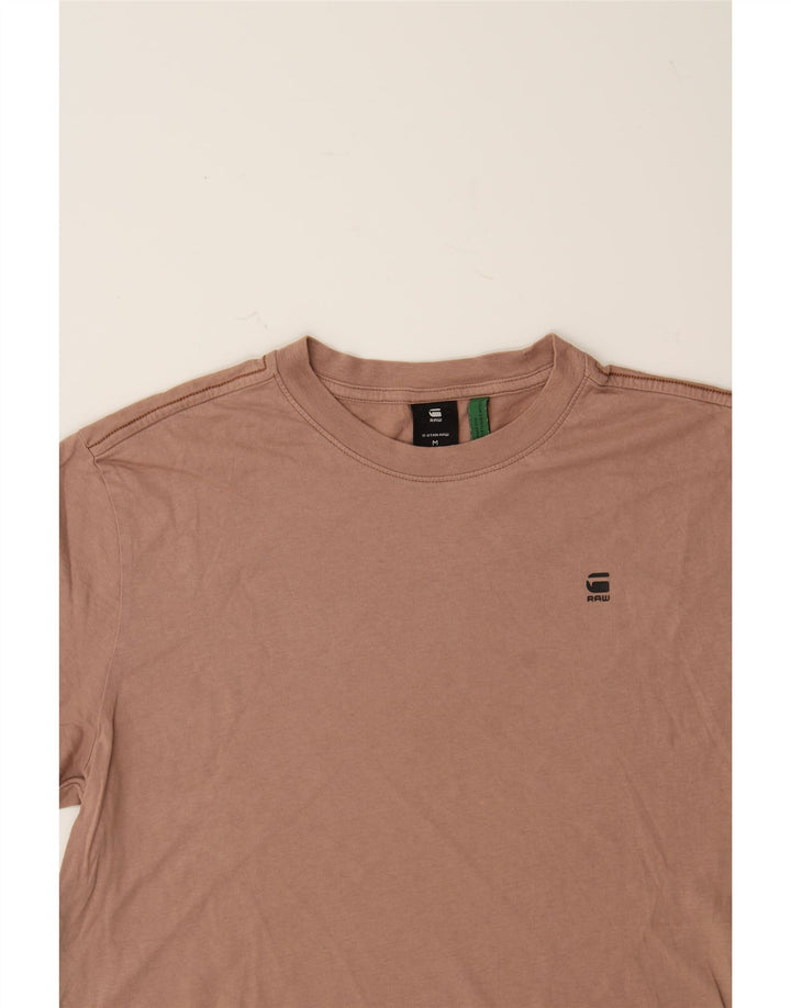 G-STAR Mens T-Shirt Top Medium Beige Cotton Vintage G-Star and Second-Hand G-Star from Messina Hembry 