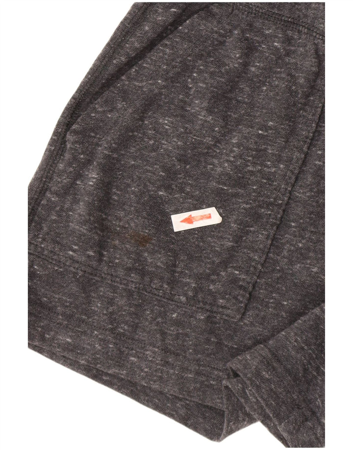 Tutina corta senza maniche Nike da donna UK 10 Small in cotone grigio screziato