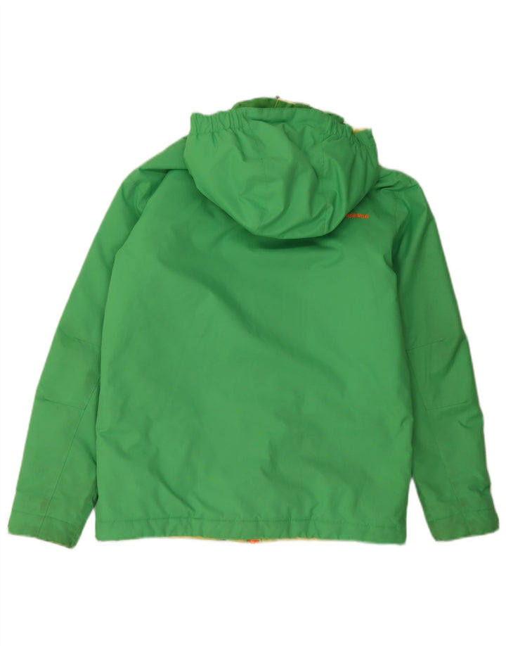 Giacca a vento Quiksilver da ragazzo 11-12 anni Colore verde medio