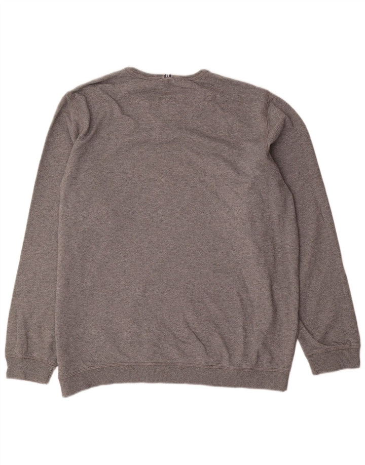 Felpa da uomo Joules Maglione XL Cotone chiazzato grigio