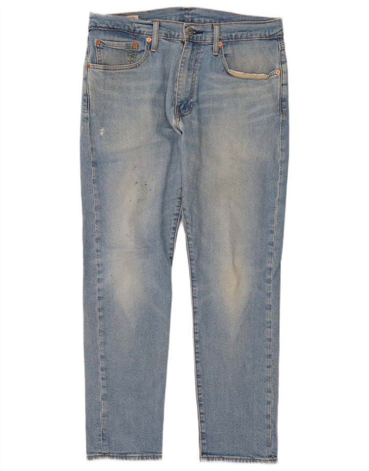 Jeans Levi's Uomo 512 Slim Tapered W32 L30 Cotone Blu