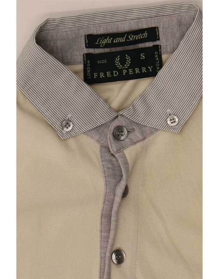 Polo da uomo Fred Perry piccola color beige