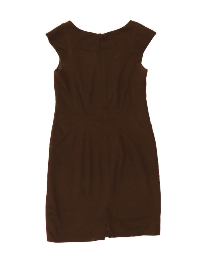 MOSSIMO Womens Sleeveless Sheath Dress US 8 Medium Brown Vintage Mossimo and Second-Hand Mossimo from Messina Hembry 