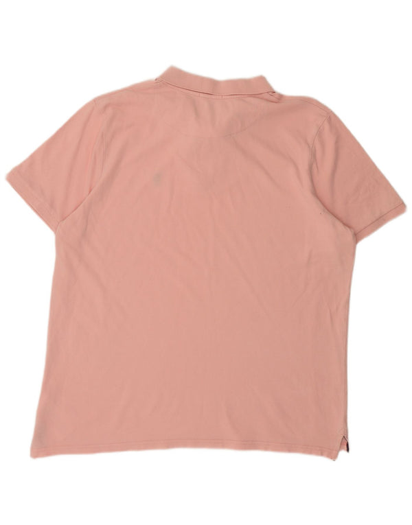 Polo Assn. Polo da uomo vestibilità regolare 2XL in cotone rosa