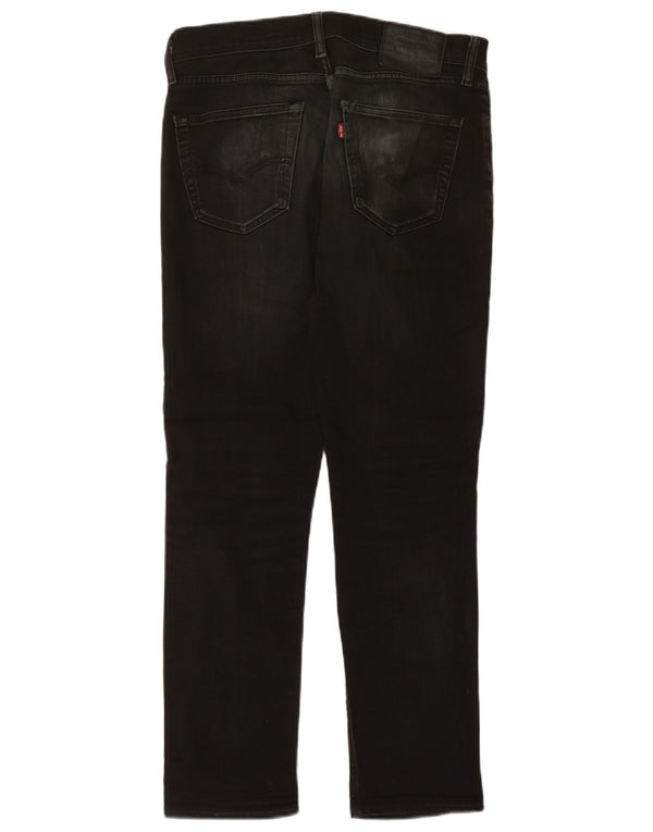 Jeans slim da uomo Levi's W31 L29 cotone nero