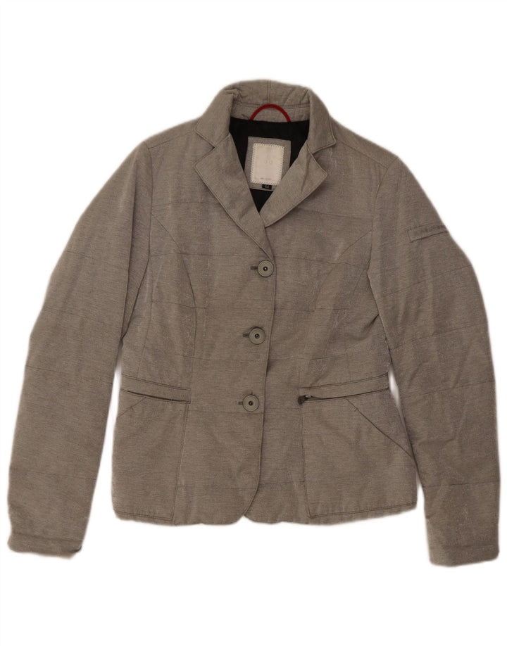 PEUTEREY Piumino Donna IT 44 Cotone Grigio Medio