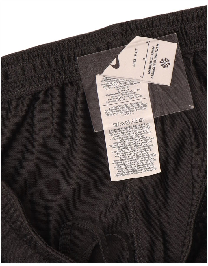 Pantaloni da tuta NIKE Dri Fit da uomo, grandi, in poliestere grigio