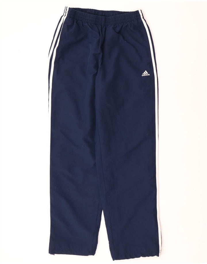 Pantaloni da tuta ADIDAS Climalite da uomo medio poliestere blu navy