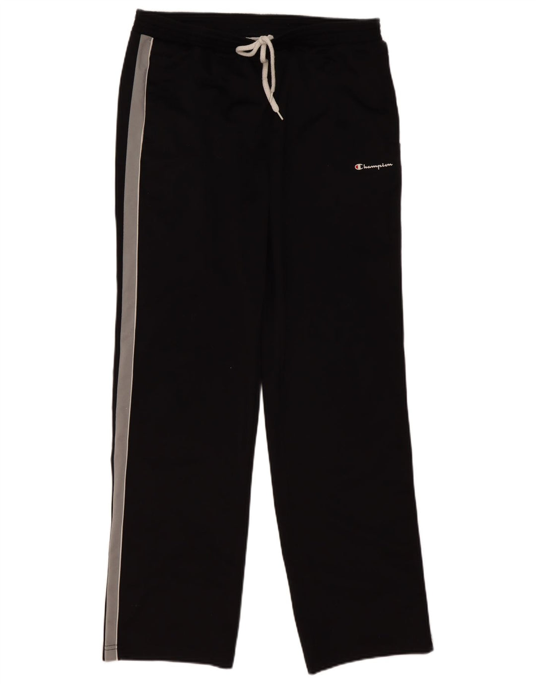 Pantaloni da tuta da uomo Champion Large in poliestere color block nero