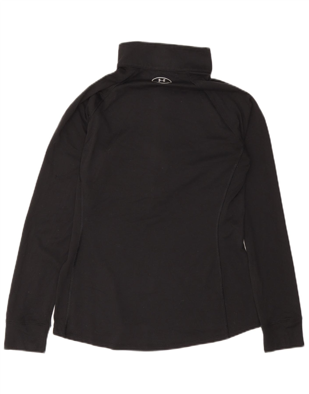 Maglia da tuta pullover con zip da donna UNDER ARMOUR UK 12 media nera